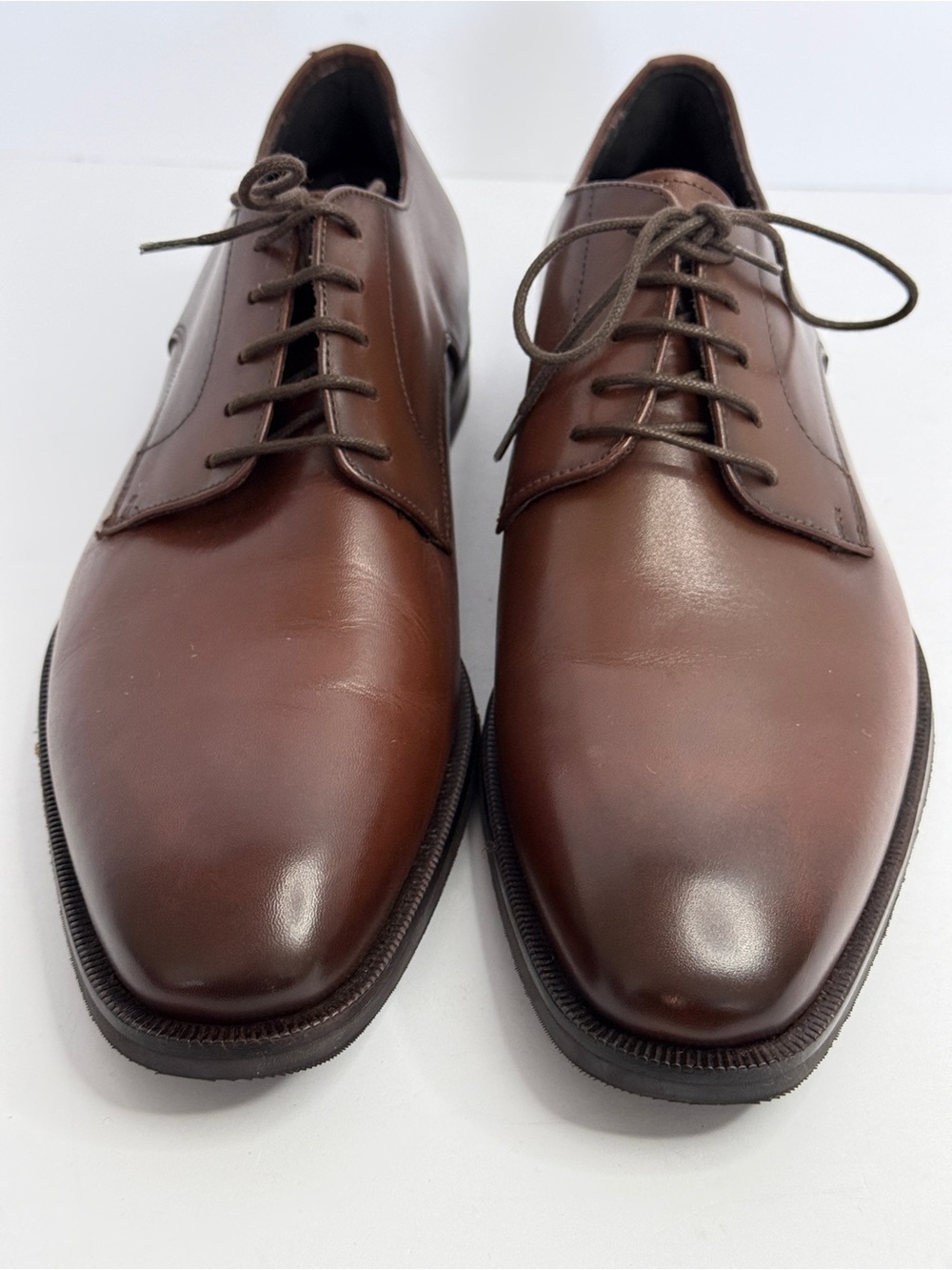 To Boot New York Plain Toe Derby Men Formal Shoes Size 9.5 - Picture 3 of 11